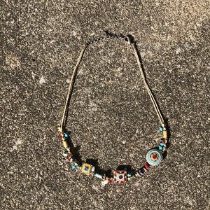 Funky beaded necklace